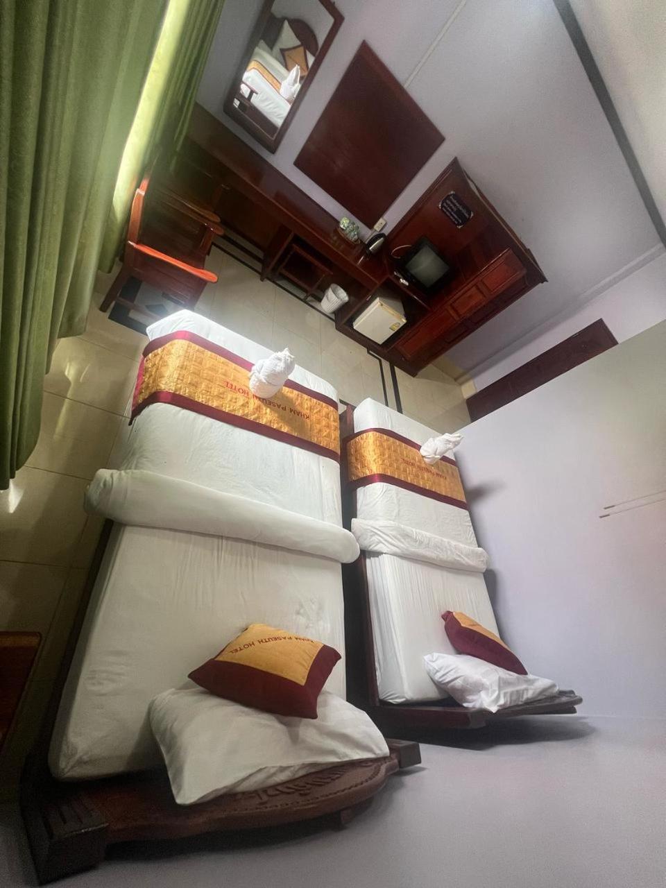Khampaseuth Hotel Vang Vieng Bagian luar foto