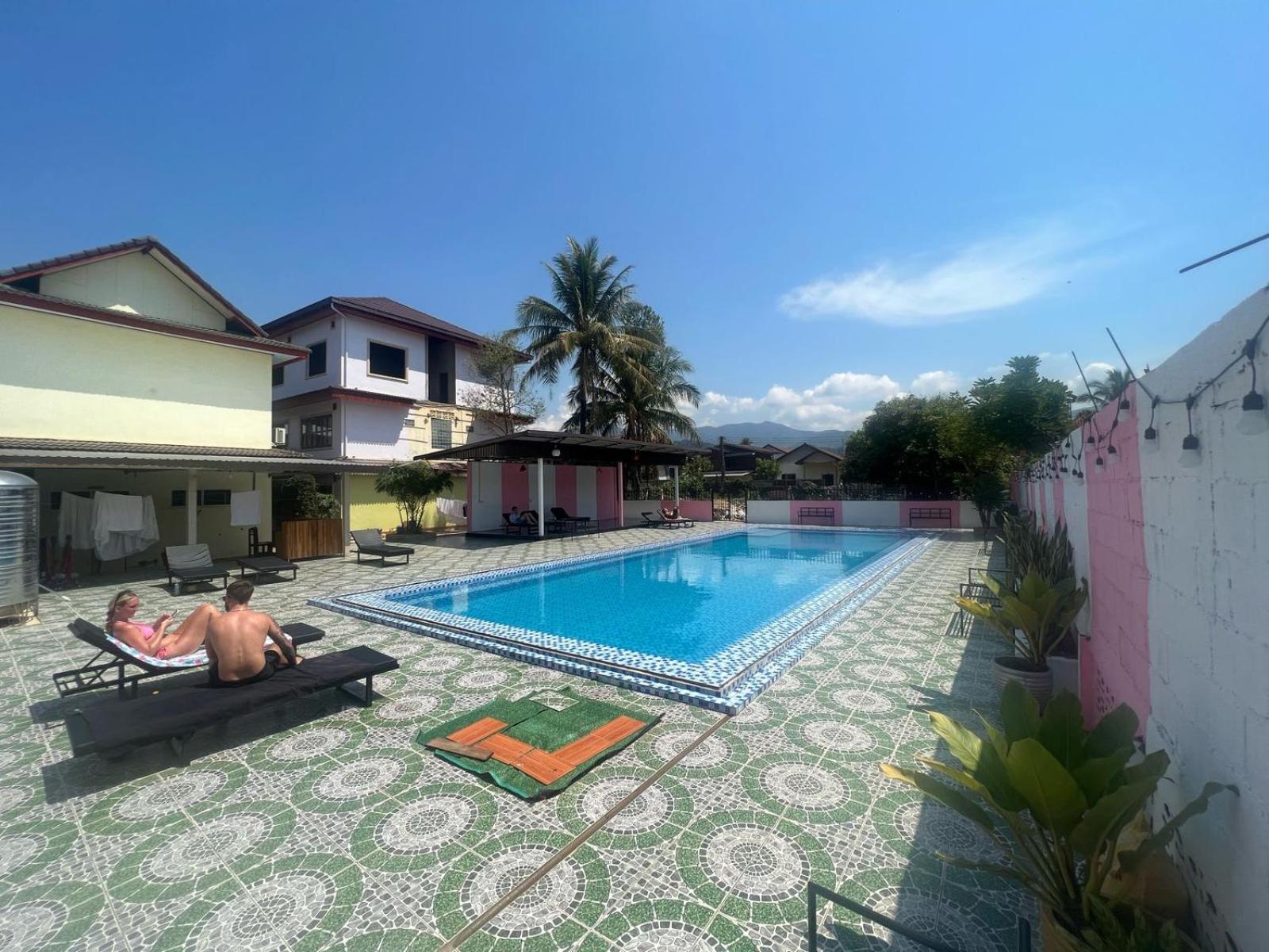 Khampaseuth Hotel Vang Vieng Bagian luar foto